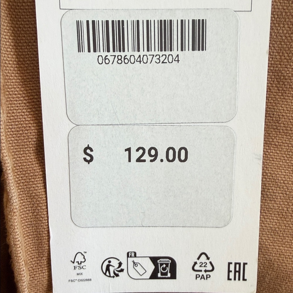 Zara ZW Contrast Collar Padded Oversized Jacket in Caramel Gorpcore NWT L - Picture 11 of 16